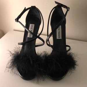 Steve Madden Furry Heels